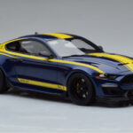 Ford Mustang S550 Shelby Super Snake Blau GT Spirit 1:18 - image 4 of 6