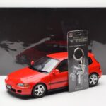 Honda Civic EG6 VTEC Rot LCD 1:18 LCD18018-RE - image 11 of 11