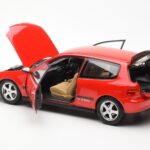 Honda Civic EG6 VTEC Rot LCD 1:18 LCD18018-RE - image 8 of 11