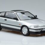 Honda CRX EF Silber Norev 1:18 188011 Druckguss - image 4 of 6