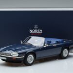 Jaguar XJS V12 Cabriolet Blau Metallic Limitierte Auflage Norev 1:18 182636 Druckguss - image 6 of 6