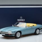 Jaguar XJS V12 Cabriolet Hellblau Metallic Norev 1:18 182635 Druckguss - image 6 of 6