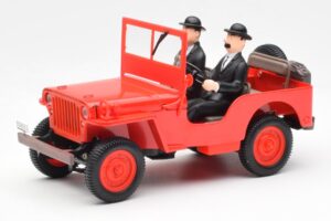 Jeep Willys Tintin 2 Figuren UT Models 1:18 180150000
