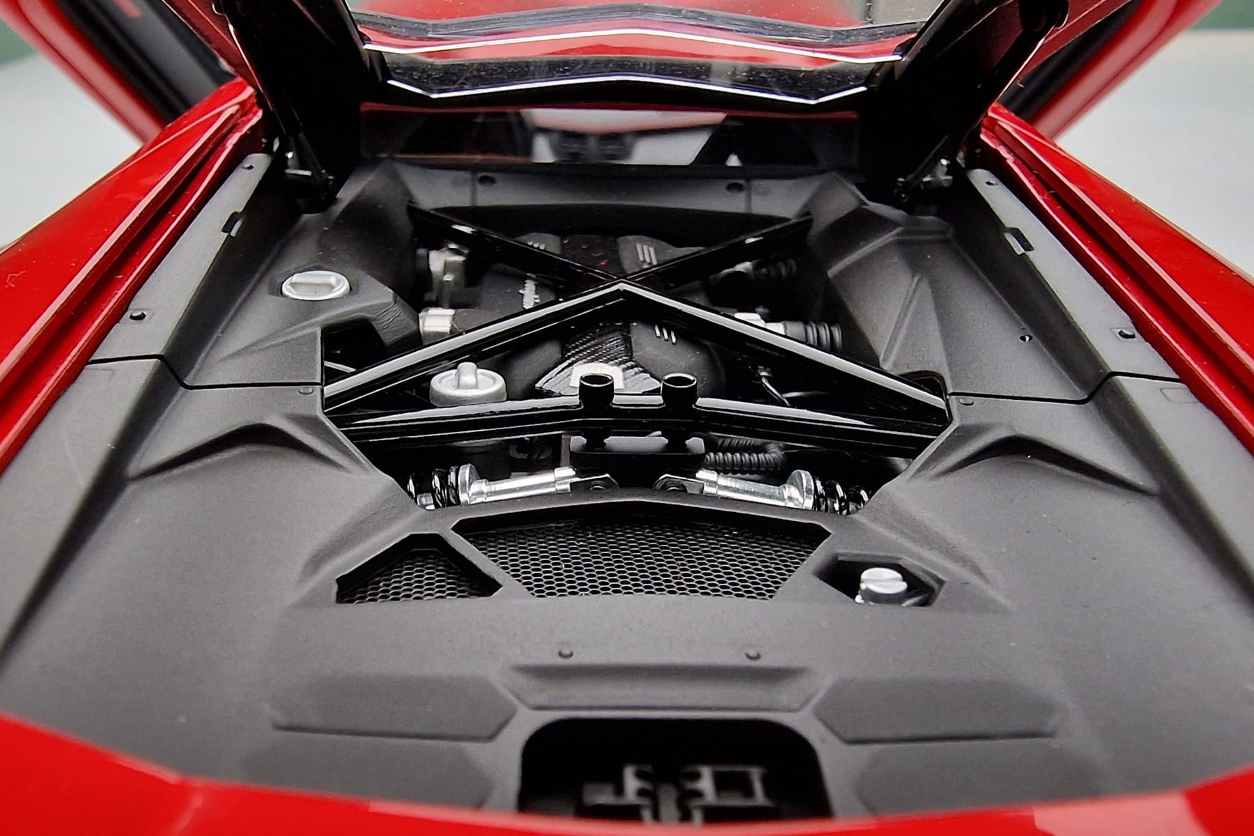 Lamborghini Aventador LP700-4 Andromeda Rot AUTOart 1:18 74669 Druckguss — Bild 9 von 10