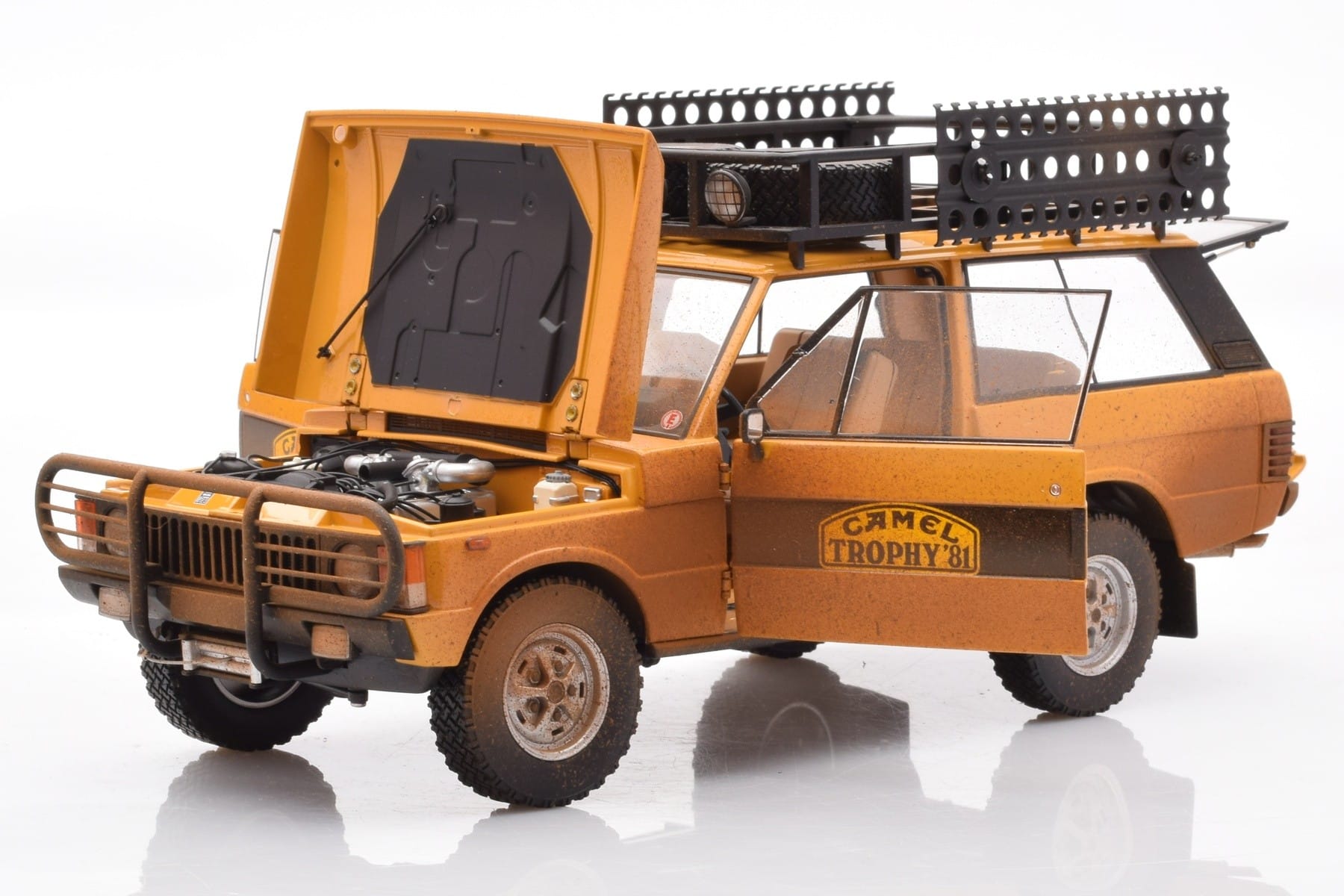 Land Rover Defender 90 Camel Trophy Sumatra 1981 Almost Real 1:18 810107 Druckguss — Bild 2 von 8