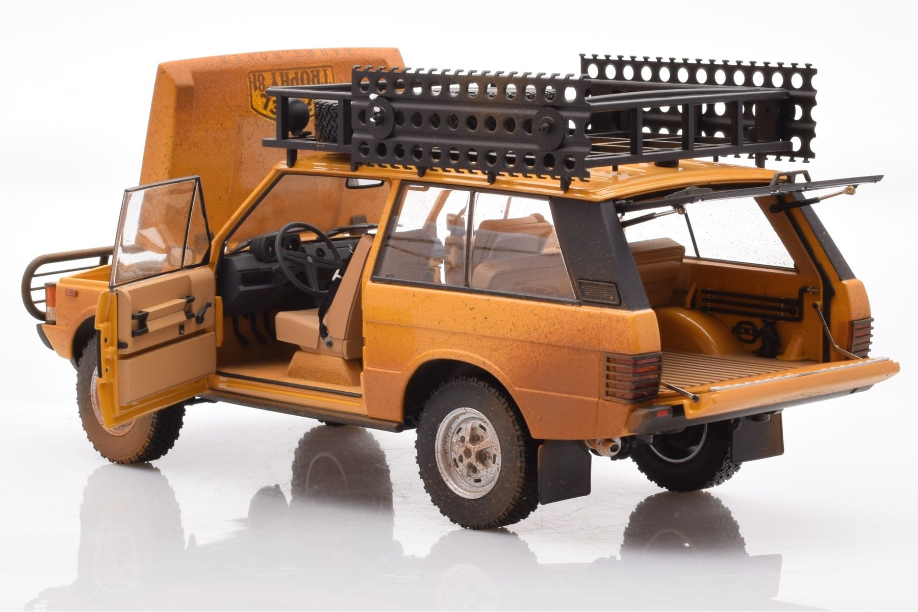Land Rover Defender 90 Camel Trophy Sumatra 1981 Almost Real 1:18 810107 Druckguss — Bild 5 von 8