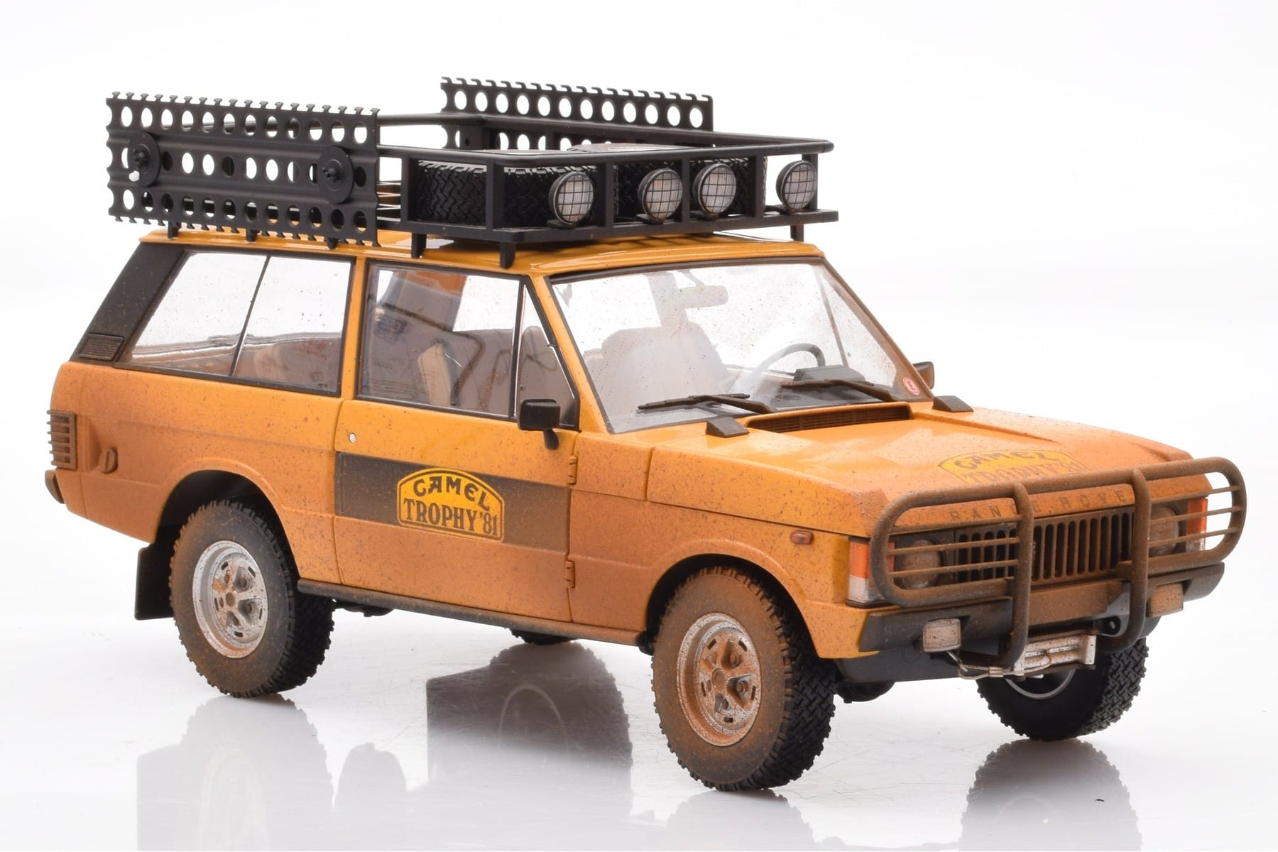 Land Rover Defender 90 Camel Trophy Sumatra 1981 Almost Real 1:18 810107 Druckguss — Bild 6 von 8