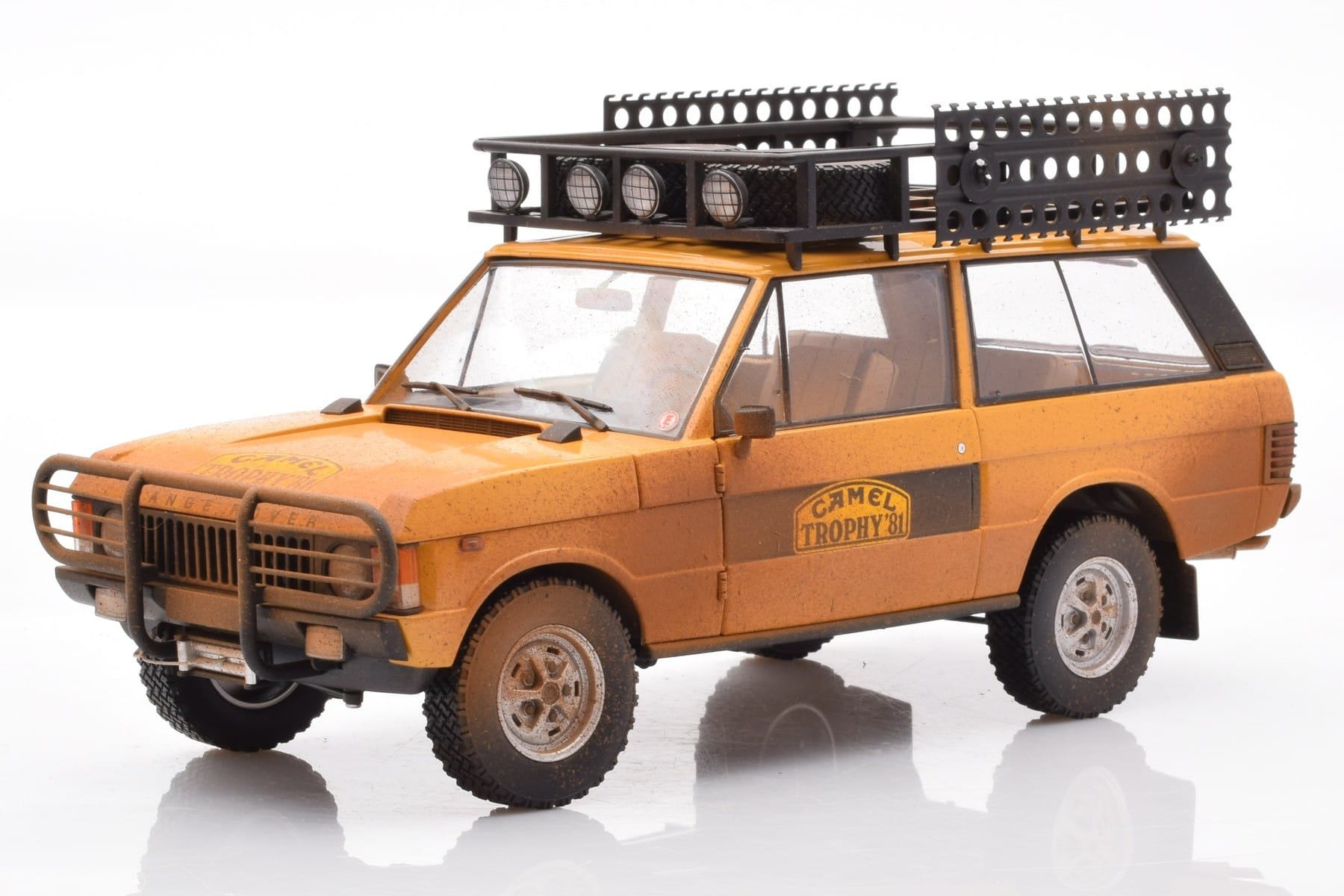 Land Rover Defender 90 Camel Trophy Sumatra 1981 Almost Real 1:18 810107 Druckguss