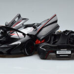 McLaren P1 Matt Schwarz AUTOart 1:18 - image 2 of 9