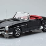 Mercedes 190 SL W121 Cabriolet Schwarz Minichamps 1:18