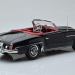 Mercedes 190 SL W121 Cabriolet Schwarz Minichamps 1:18 - image 3 of 8