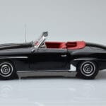 Mercedes 190 SL W121 Cabriolet Schwarz Minichamps 1:18 - image 4 of 8