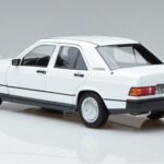 Mercedes 190 E W201 Weiß Norev 1:18 183820 Druckguss - image 6 of 7