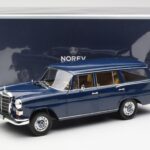 Mercedes 200 Universal W115 Blau Norev 1:18 183599 - image 8 of 8