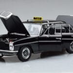 Mercedes 200 W115 Taxi Norev 1:18 183776 Druckguss - image 2 of 7