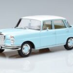 Mercedes 220 S W111 Blau Norev 1:18 183920 Druckguss