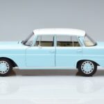 Mercedes 220 S W111 Blau Norev 1:18 183920 Druckguss - image 4 of 7