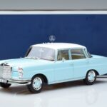 Mercedes 220 S W111 Blau Norev 1:18 183920 Druckguss - image 7 of 7