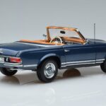 Mercedes 230 SL W113 Pagoda Blau Limitierte Auflage Norev 1:18 183767 Druckguss - image 3 of 8