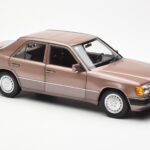Mercedes 230E W124 Rosewood Metallic Händler Edition Norev 1:18 B66040697 - image 6 of 8
