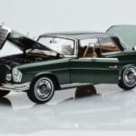 Mercedes 250 SE Coupe W111 Grün Metallic Limitierte Auflage Norev 1:18 183764 Druckguss - image 2 of 7