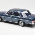 Mercedes 280 SE W108 Dunkelblau Metallic Norev 1:18 183534 - image 7 of 8