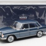 Mercedes 280 SE W108 Dunkelblau Metallic Norev 1:18 183534 - image 8 of 8