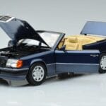 Mercedes 300 CE-24 A124 Cabriolet Nautical Blau Limitierte Auflage Norev 1:18 183879 Druckguss - image 2 of 7