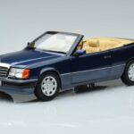 Mercedes 300 CE-24 A124 Cabriolet Nautical Blau Limitierte Auflage Norev 1:18 183879 Druckguss