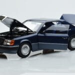 Mercedes 300 CE-24 C124 Coupe Nautical Blau Limitierte Auflage Norev 1:18 183882 Druckguss - image 2 of 7