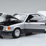 Mercedes 300 CE-24 C124 Coupe Silber Norev 1:18 183880 Druckguss - image 2 of 7