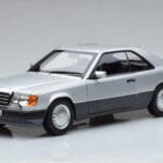 Mercedes 300 CE-24 C124 Coupe Silber Norev 1:18 183880 Druckguss