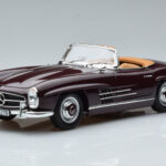 Mercedes 300 SL W198 Roadster Rot Norev 1:18