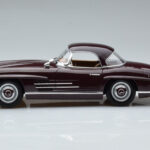 Mercedes 300 SL W198 Roadster Rot Norev 1:18 - image 4 of 8