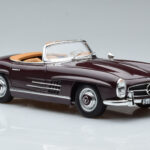 Mercedes 300 SL W198 Roadster Rot Norev 1:18 - image 6 of 8