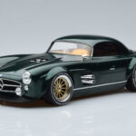 Mercedes 300 SL Speedster Hard Top By S-Klub Grün GT Spirit 1:18