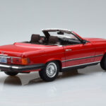 Mercedes 450 SL R107 US-Version Rot Norev 1:18 - image 3 of 8