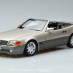 Mercedes 500 SL R129 Smoke Silber Norev 1:18 183719 Druckguss