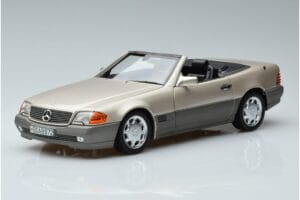 Mercedes 500 SL R129 Smoke Silber Norev 1:18 183719 Druckguss