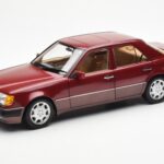 Mercedes 500E W124 Rot Metallic Händler Edition Norev 1:18 B66040699