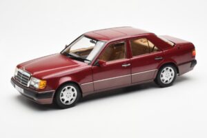 Mercedes 500E W124 Rot Metallic Händler Edition Norev 1:18 B66040699