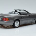 Mercedes 500 SL R129 Grau Metallic Norev 1:18 183715 Druckguss - image 3 of 7