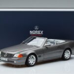 Mercedes 500 SL R129 Grau Metallic Norev 1:18 183715 Druckguss - image 7 of 7