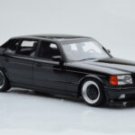 Mercedes 560 SEL AMG W126 Obsidian Schwarz Otto 1:18 - image 4 of 6