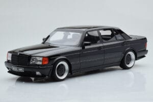 Mercedes 560 SEL AMG W126 Obsidian Schwarz Otto 1:18 OT297