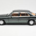 Mercedes 560 SEL W126 Night Grün Metallic Dealer Edition Norev 1:18 B66040626 - image 4 of 8