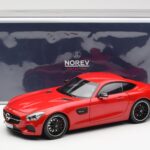 Mercedes AMG GT C190 Rot Norev 1:18 183496 - image 8 of 8
