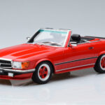 Mercedes AMG SL500 R107 Rot Otto 1:18