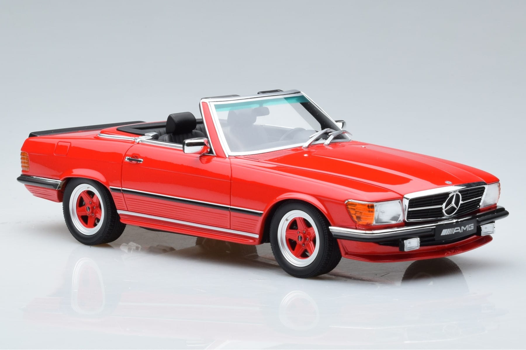 Mercedes AMG SL500 R107 Rot Otto 1:18 OT962 Resin — Bild 4 von 6