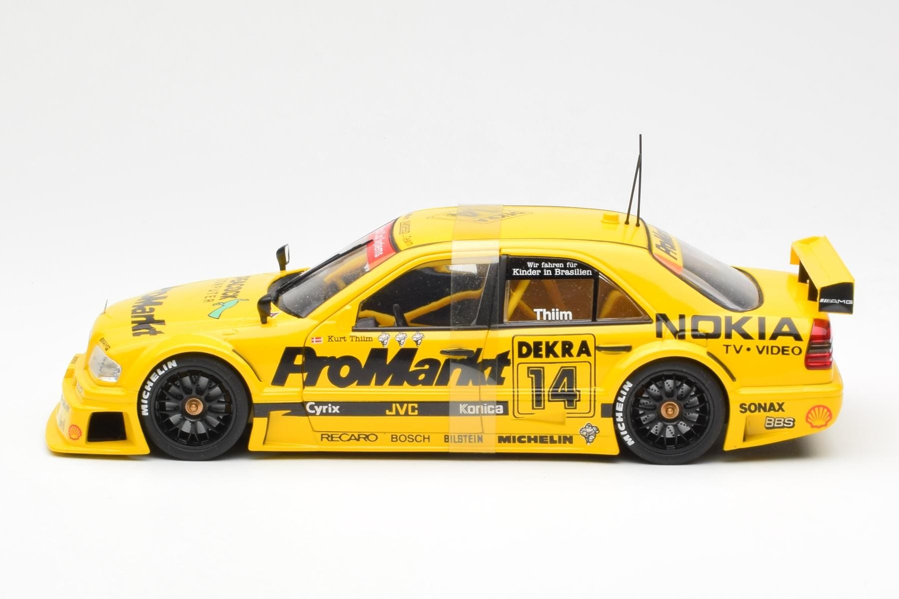 Mercedes C-Class W202 #14 K. Thiim DTM 1994 UT Models 1:18 180943314 Druckguss — Bild 3 von 6